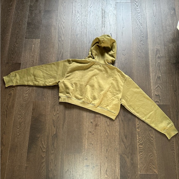 NWT Peace Collective US XL Cropped Green Hoodie - Picture 13 of 16